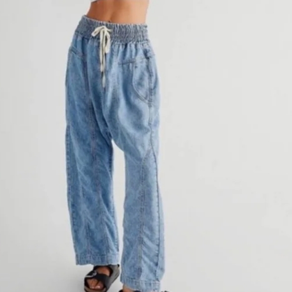 We The Free Denim - We The Free Size Small Arcadia Denim Harem Pants